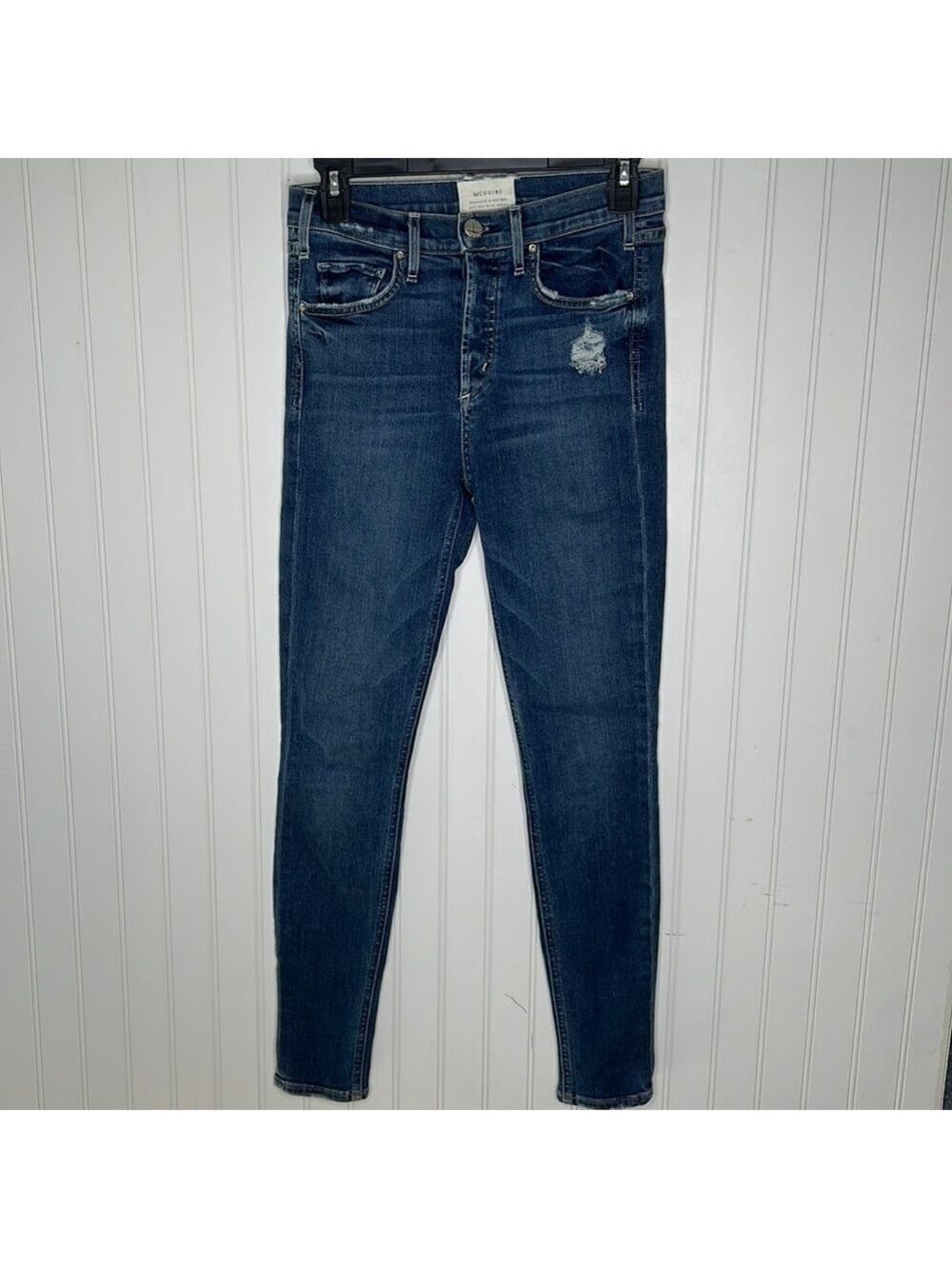 McGuire Skinny Distressed Jeans Size 26